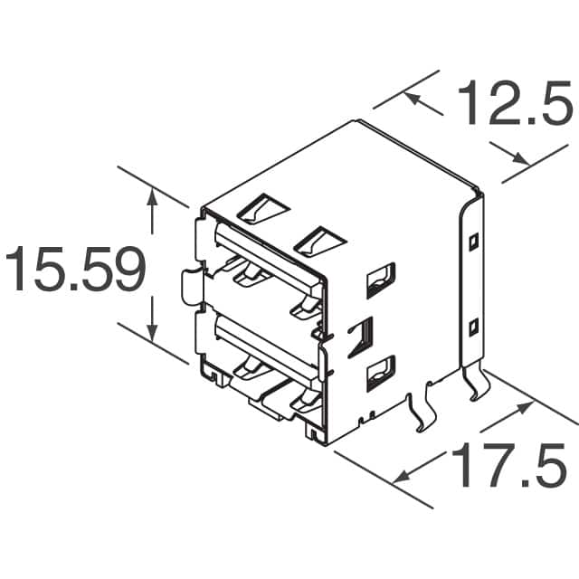 672984090 Molex  USB-DVI-HDMI-Steckverbinderbaugruppen